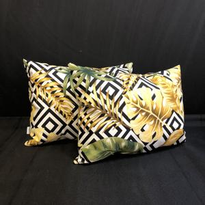 декоративные подушки или наволочки из дорогих тканей, лимитированные коллекции.