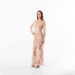 Вечернее платье из кружева с микропайетками BLAZZE BL0082P