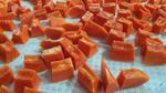 Папайя кусочки. Заморозка Оптом с завода Вьетнама Olmish Premium
