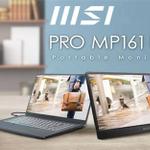MSI PRO MP161 E2 — портативный монитор для мобильной работы