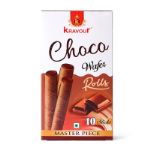Вафельные трубочки Kravour Foods со вкусом шоколада