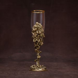 «Цветущий сад»
Художественное литье из латуни
Основа: барное стекло 
Объем: 180мл
