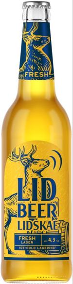 Пиво светлое Лидское Lid Fresh Lager 4,5% мультипак 4*0,45л ж/б