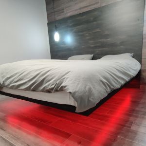 Парящая кровать в стиле Лофт