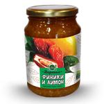 Варенье HiFood "Финики и лимон"