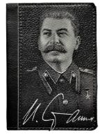 Обложка на паспорт GOCH 770231401 Сталин черно-белый