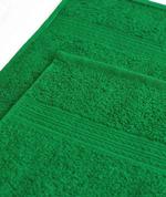 Салфетка махровая с бордюром 40*70 Ituma ярко-зеленый 020