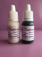 Клей для временных тату TM Tattoo Master Клей Прозрачный + черный Клей Прозрачный + черный