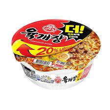 Лапша "Оттоги Юккеджан" 110 гр, пр-во Южная Корея