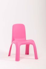 Детский стул "ПластМебель" розовый