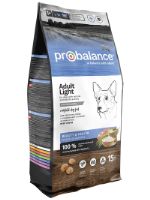 Сухой корм для собак ProBalance Adult Light, контроль веса, 15 кг 52 PB 142