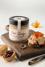 Паштет деревенский куриный с грецким орехом" ТМ Карнеззо 1/160г