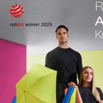 Зонт Knirps X4U побеждает в конкурсе Red Dot Award 2025!