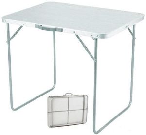 Складной туристический стол для пикника (70х50х70 см) белый, коричневый 0011-0004