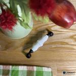 Ручка мебельная белая 8033 A 96