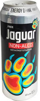 Энергетические напитки Jaguar (Ягуар) Без/алк
