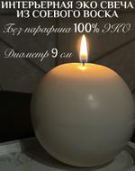 Свеча Снежный шар