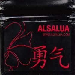 Зиплок чёрный 7х7 см. с наклейкой ALSALUA. Доменное имя ALSALUA тоже продаётся