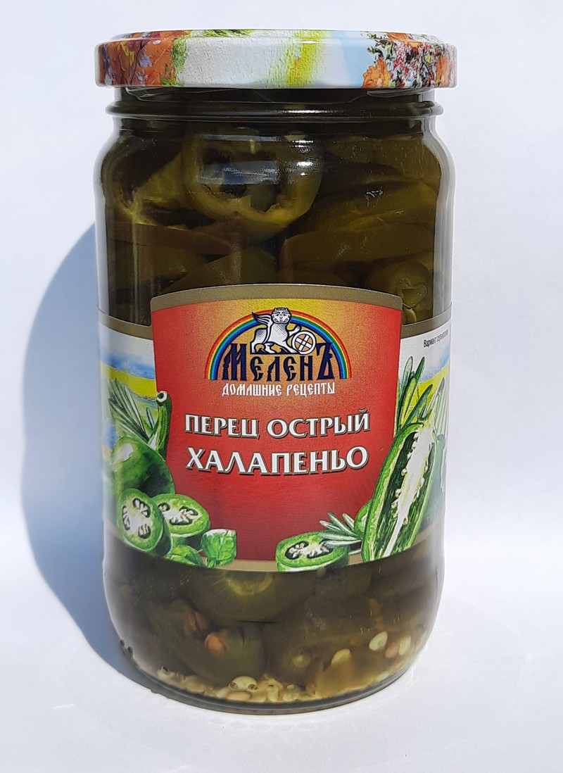 Халапеньо маринованный зеленый перец 