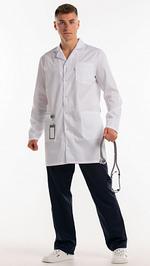 Халат медицинский Максим CVC на кнопках 001023-2000203