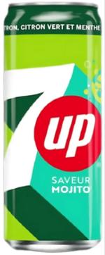 Газированный напиток Севен Ап (7up Mojito Can Slim) 330мл (24)