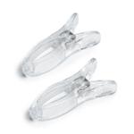 Зажимы-прищепки пластиковые прозрачные СП Комплект