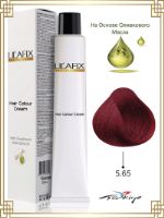 Краска для волос 100 мл 5.65 Средне-коричневый красный махагон (красная клубника) LILAFIX PROFESSIONAL LILA.PR.D.013