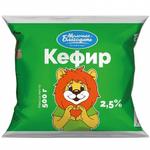 Кефир мдж 2,5% 500г пак 24шт коробка