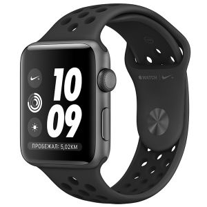 Смарт-часы Apple Watch S3 Nike+ – это не только ваш личный тренер и врач. С ними вы сможете отвечать на звонки, даже если забыли телефон дома. Будьте более активными и мобильными!

СЛЕДИТЕ ЗА ЗДОРОВЬЕМ
В часы Apple Watch S3 Nike+ встроены шагомер и модуль GPS, точный датчик пульса, приложение «Дыхание» для релакса. С ними вы всегда будете знать, сколько километров прошли в день или как меняется ваш сердечный ритм в зависимости от нагрузки.