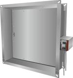 Противопожарный клапан АТМИС КПП90МН220-НО 500-500
