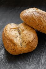 Замороженный хлеб "Цельнозерновой" с семенами льна