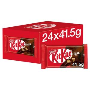 Шоколад КитКат/KitKat Nestle Dark тёмный плитка 41,5г. (24) (Италия)