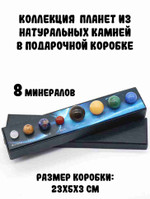 Коллекция планет из натуральных камней