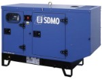 Дизельный генератор в шумозащитном кожухе SDMO T12KM-IV