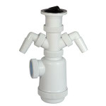 Сифон 40x1 1⁄2” с 2-носиками Millennium