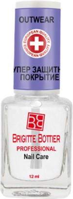 Brigitte Bottier лечебное средство для ногтей (01) Cупер Защитное Покрытие Outwear 12мл