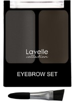 Lavelle Collection Набор для бровей (тени) BS-02 тон 01 графитовый 16г