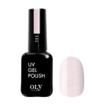 Olystyle Гель-лак для ногтей OLS UV, тон 111 нежно-розовый шиммер