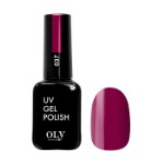 Olystyle Гель-лак для ногтей OLS UV, тон 037 темно-малиновый, 10мл