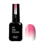 Olystyle Гель-лак для ногтей OLS UV, тон 117 термо нюд малина со сливками