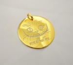 Медальон “Чеширский кот”. Златоуст