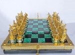 Шахматы ручной работы “Малахит”. Златоуст