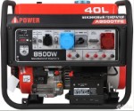 Портативный бензиновый генератор A-iPower A8500TFE