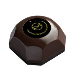 Кнопка вызова Kromix W2256C, коричневая