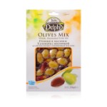 Оливки и маслины Каламата с косточкой маринованные с оливковым маслом   DELPHI  250г