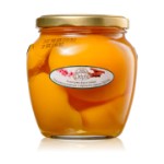 Персики половинки с корицей в сиропе DELPHI 550г