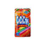 Мягкие конфеты в соломинках “СиСиСтик” со вкусом апельсина ZVN 280 г (7 г * 40 шт)
