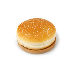 Булочка для бургера с кунжутом 125 мм халяль блюдо готовое замороженное Bagerstat 82 г