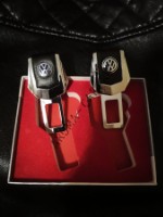 Заглушка для ремня безопасности с логотипом Volkswagen ( комплект)