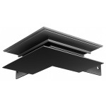 Коннектор внешний угловой ElDeko HSBL_0055 для накладного шинопровода, чёрный